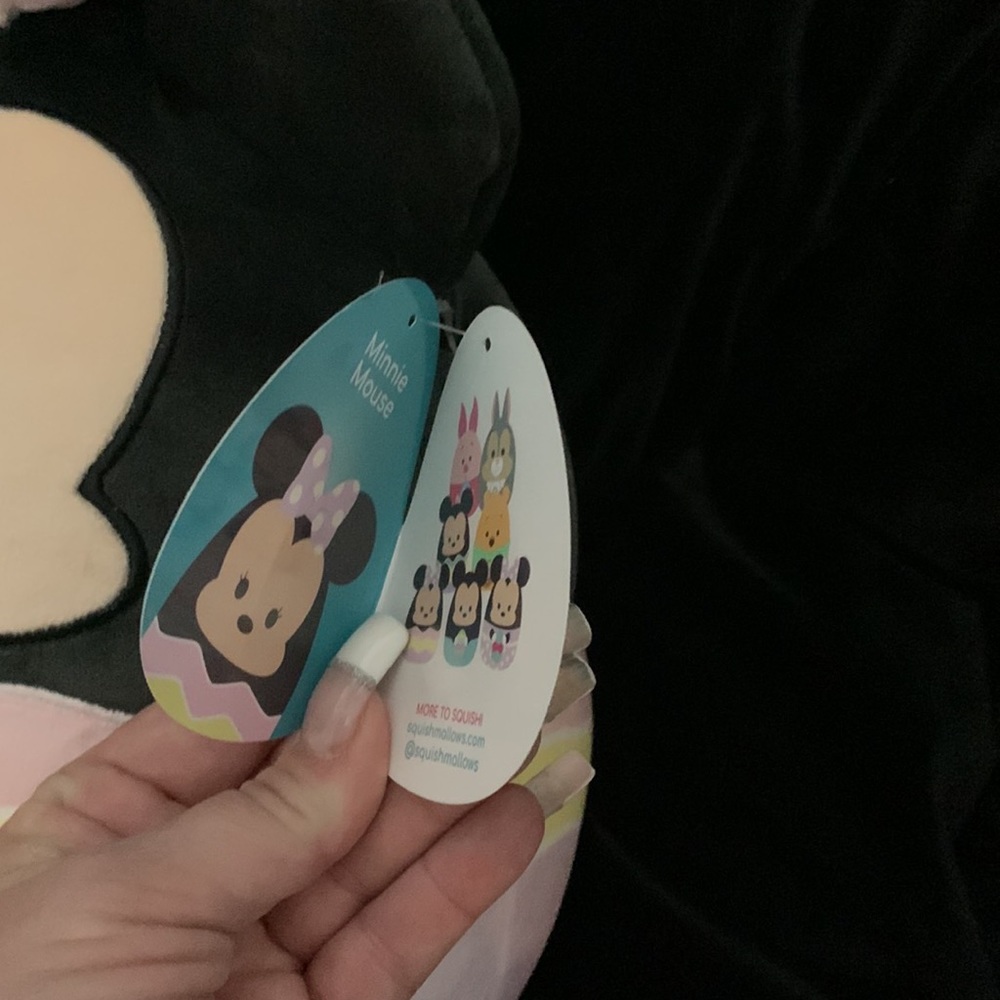 Disney Squishmallow Minnie Mouse Easter 10” Rare Limited Edition New with Tags - Picture 5 of 7